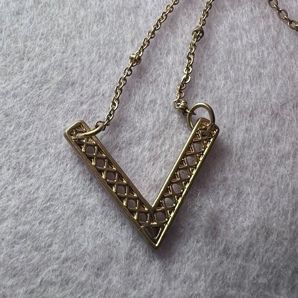 Gold Boho Double Strand Dainty Necklace - Picture 7 of 8